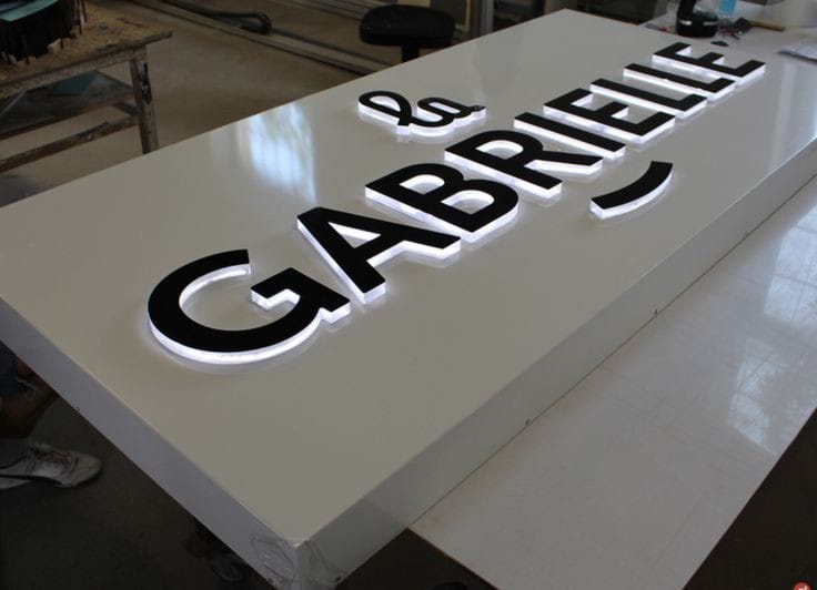 ACP Router Cutting Sign Board